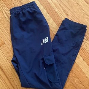 New Balance mens blue athletic pants XL with pockets